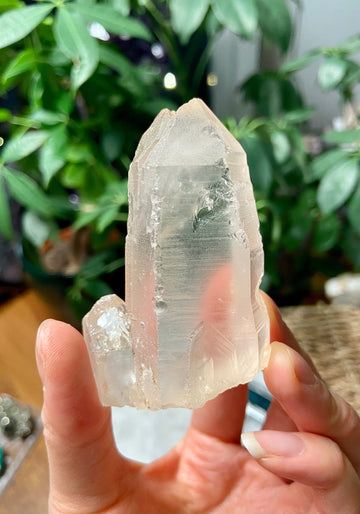 Tangerine QUARTZ POINTS, LEMURIAN Quartz, Soul Gem,Sacral Chakra, Divine Spirit Loving Energy Healing Crystal Point Lemurian Seed Quartz