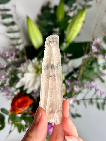 Grade AAA Natural Chlorite Lemurian Quartz 41g, Self Healed, Starseed Quartz Wand, Extra Quality CS19
