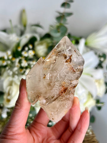 Grade AAA Natural Adaptogenic BG3 Citrine Scepter Specimen - A Marvel of Ancient Energy and Modern Resilience from Piaui, Brazil ACC04, 198g