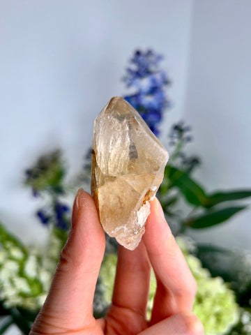 Grade AAA Natural Golden Citrine Cathedral Point - Super Extra Quality, CCH10, 46g