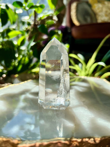 Grade AAA Lemurian Towers with Barcodes and Self-Healed - Semi-polished, Top Quality, from Sento se Bahia LTC26, 103g