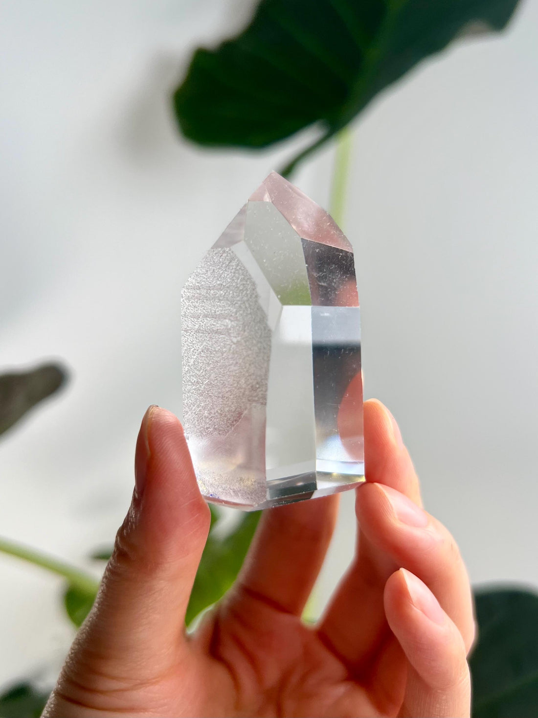 Grade AAA Lemurian Tower with Barcodes  - Semi-polished, Top Quality, from Sento Se Bahia LTC52, 86g
