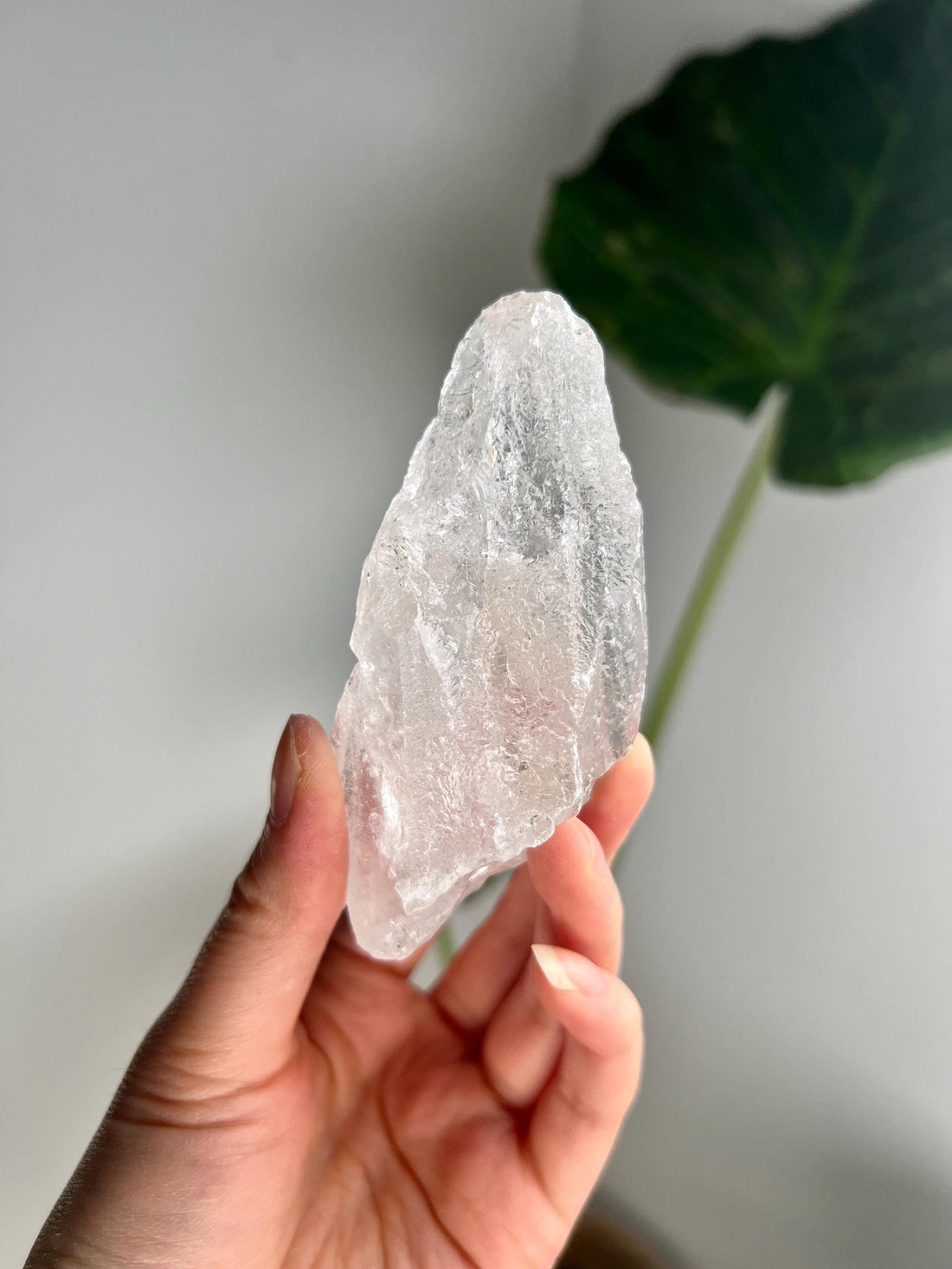 100% Natural Grade A Root Lemurian Quartz - Self-Healed and Etched Crystal from Serra do Cabral, Brazil - LRC15, 138g