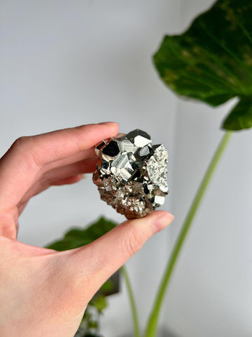 Grade AA Natural Pyrite from Peru – Protection Stone, Solar Plexus, Wealth Manifestation PRP16, 88g