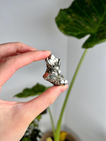 Grade AA Natural Pyrite from Peru – Protection Stone, Solar Plexus, Wealth Manifestation PRP20, 37g