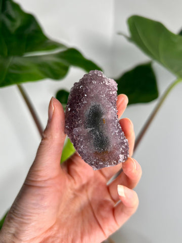 Grade A Natural Amethyst Flower Stalactite from Uruguay – Unique Formation, High-Energy Healing Crystal - US18, 94g