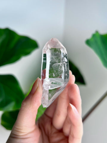 Grade AA 100% Natural Double-Terminated Lemurian - from South Serra do Cabral Region, LPS39, 43g
