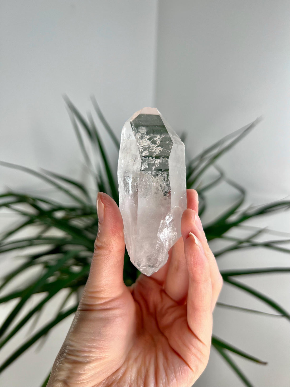100% Natural Self-Healed Double-Terminated Lemurian, Lemurian DT -  from South Serra do Cabral Region, LPD05, 117g