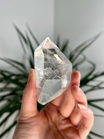 100% Natural Self-Healed Double-Terminated Lemurian, Lemurian DT - from South Serra do Cabral Region, LPD06, 114g