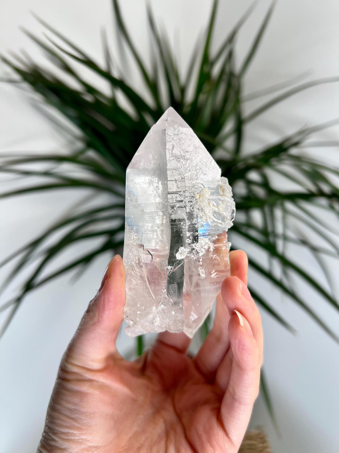 A+ 100% Natural Self-Healed Double-Terminated Lemurian, Lemurian DT -  from South Serra do Cabral Region, LPD15, 160g