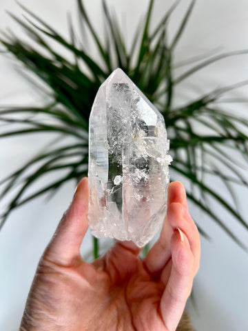 A+ 100% Natural Self-Healed Double-Terminated Lemurian, Lemurian DT - from South Serra do Cabral Region, LPD15, 160g