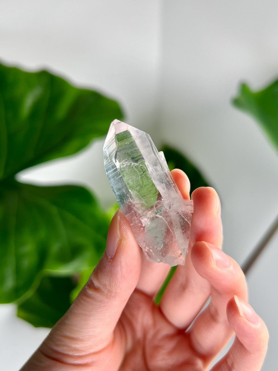 Rare Grade AA 100% Natural Double-Terminated Lemurian with Penetration -  from South Serra do Cabral Region, LPS19, 28g