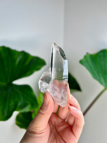 Rare Grade AA 100% Natural Double-Terminated Lemurian - from South Serra do Cabral Region, LPS33, 59g