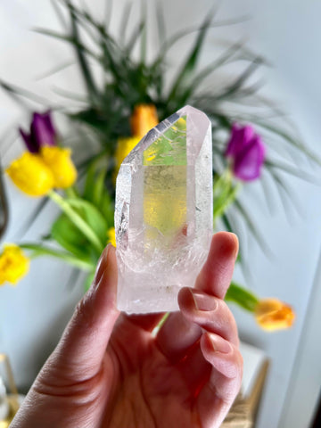 Grade AA Starbrary Quartz – Unique Glyphs, Record Keepers, and Galactic Wisdom, from Tomás Gonzaga, Minas Gerais, Brazil RQG38, 108g