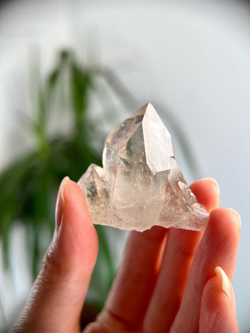 Grade AA+ Natural Etched Smoky Quartz Cluster from Bahia, Brazil SCC04, 34g