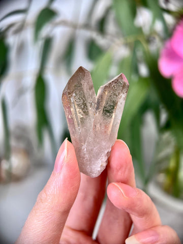 Grade AA+ Natural Etched Smoky Quartz Cluster from Bahia, Brazil SCC23, 28g