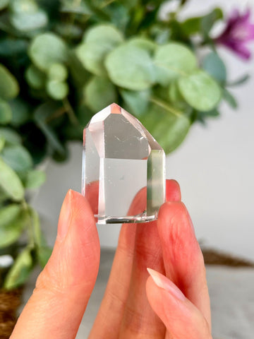Grade AA+ Clear Quartz Towers from Diamantina, Brazil | Ethically Sourced for Flood Relief | Minor Polish Imperfections 03-27g