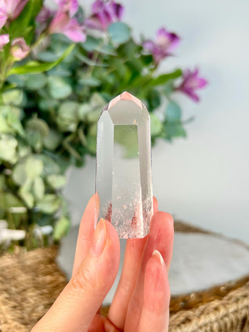 Grade AA Clear Quartz Towers from Diamantina, Brazil | Ethically Sourced for Flood Relief | Minor Polish Imperfections 26-52g