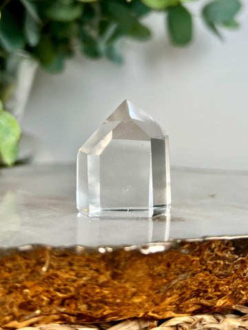 Grade AA+ Clear Quartz Towers from Diamantina, Brazil | Ethically Sourced for Flood Relief | Minor Polish Imperfections 01-31g