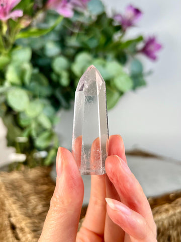 Grade AA Clear Quartz Towers from Diamantina, Brazil | Ethically Sourced for Flood Relief | Minor Polish Imperfections 19-25g