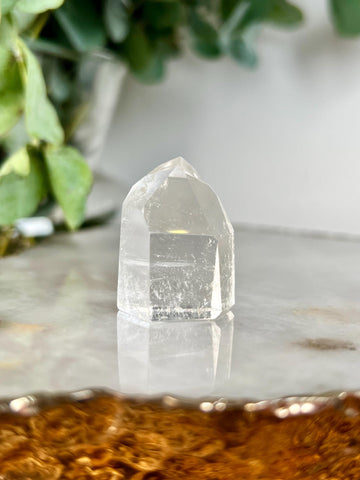 Grade AA Clear Quartz Towers from Diamantina, Brazil | Ethically Sourced for Flood Relief | Minor Polish Imperfections 21-21g