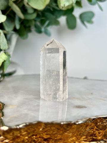 Grade AA Clear Quartz Towers from Diamantina, Brazil | Ethically Sourced for Flood Relief | Minor Polish Imperfections 25-50g