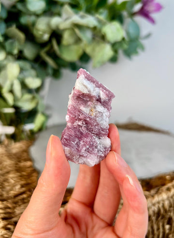 Grade AA Natural Pink Tourmaline on Aquamarine, A Harmonious Blend of Love and Serenity PTC49, 32g