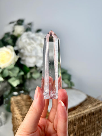 Grade AAA Blue Needle Lemurian Tower - Semi-polished, Top Quality, from Sento Se Bahia LTC78, 67g