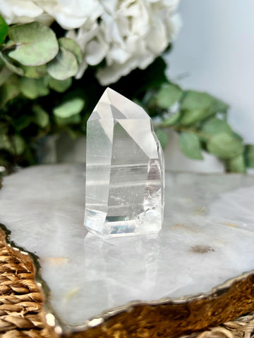 Grade AAA Blue Needle Lemurian Tower - Semi-polished, Top Quality, from Sento Se Bahia LTC79, 96g