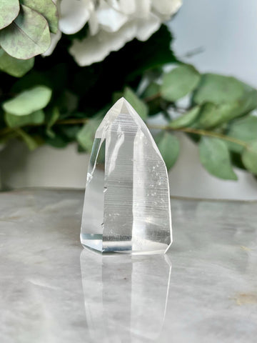 Grade AA Blue Needle Lemurian Tower- Semi-polished, Top Quality, from Sento Se Bahia BLT05, 49g