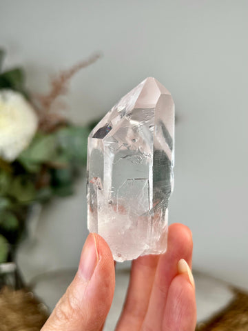 Grade A+ Starbrary Quartz With Key – Unique Glyphs, Record Keepers, and Galactic Wisdom, from Tomás Gonzaga, Minas Gerais, Brazil RQG55, 81g