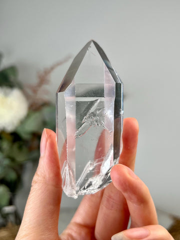 Grade A+ Starbrary Quartz – Unique Glyphs, Record Keepers, and Galactic Wisdom, from Tomás Gonzaga, Minas Gerais, Brazil RQG63,106g