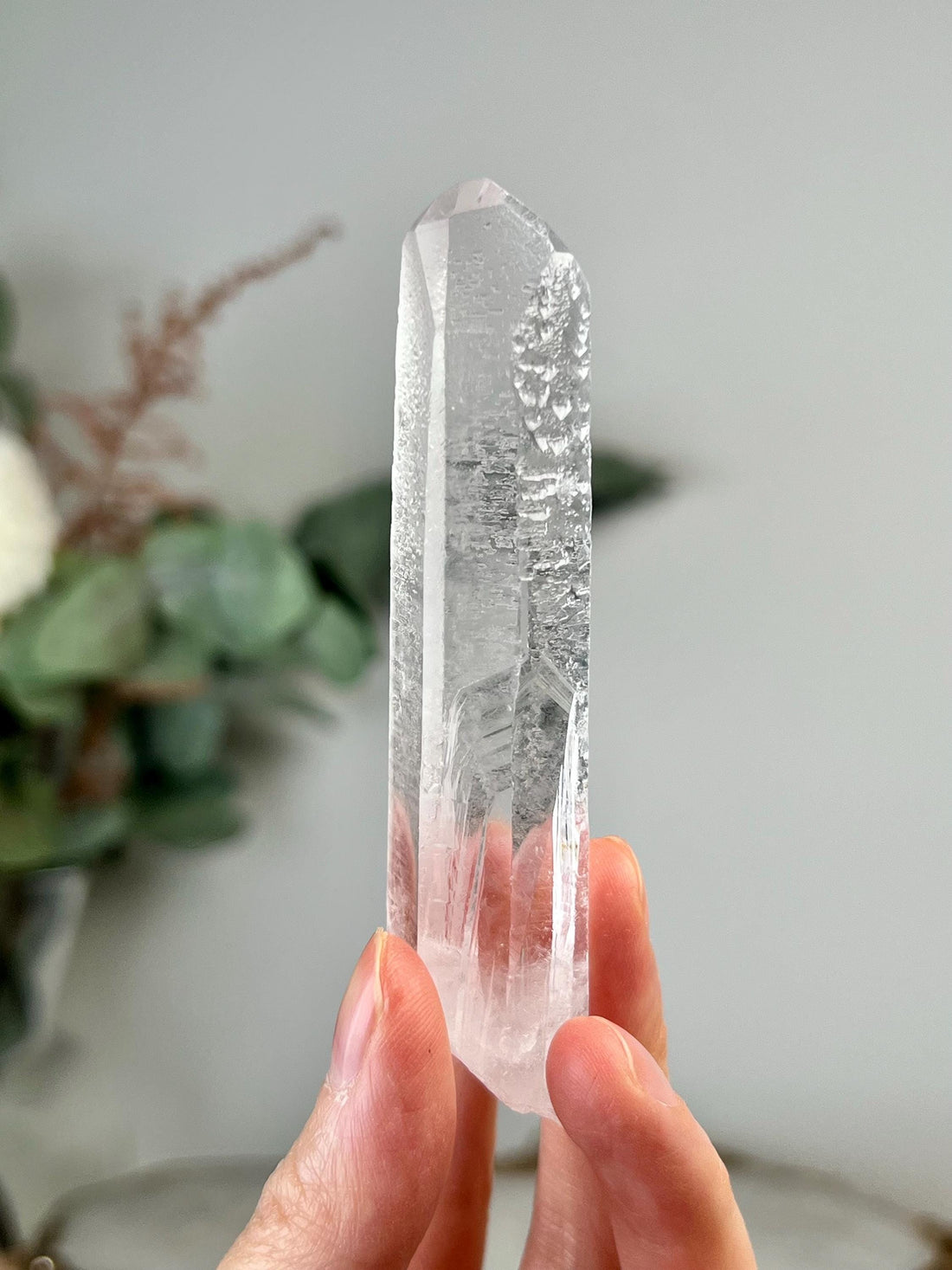 Grade AA Starbrary Quartz – Unique Glyphs, Record Keepers, and Galactic Wisdom, from Tomás Gonzaga, Minas Gerais, Brazil RQG71, 55g