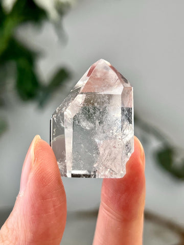 Grade A+ Natural Manifestation (Penetration) Quartz Tower with Iron | Corinto Minas Gerais Brazil | Energetically Activated MC09, 20g