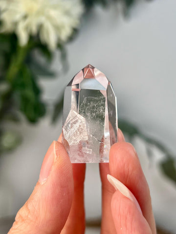 Grade A+ Natural Manifestation (Penetration) Quartz Tower | Corinto Minas Gerais Brazil | Energetically Activated MC10, 17g