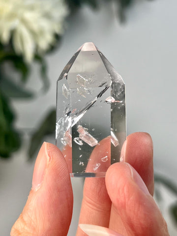 Grade AA Natural Manifestation (Penetration) Quartz Tower | Corinto Minas Gerais Brazil | Energetically Activated MC11, 25g
