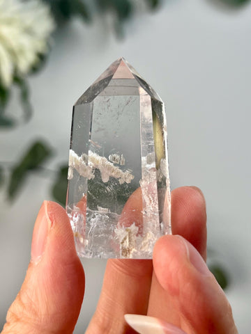 Grade AA Natural Manifestation (Penetration) Quartz Tower with Iron | Corinto Minas Gerais Brazil | Energetically Activated MC13, 36g
