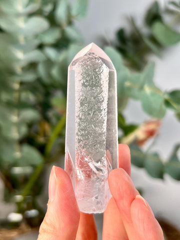 Grade AA Starbrary Quartz – Unique Glyphs, Record Keepers, and Galactic Wisdom, from Tomás Gonzaga, Minas Gerais, Brazil RQG83, 58g