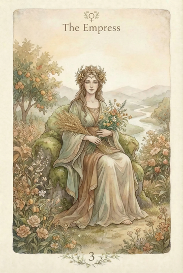 When I Learned to Receive — The Empress