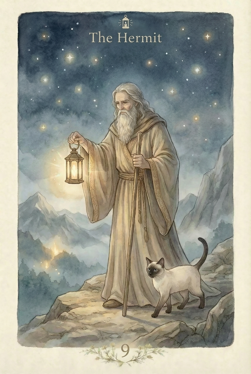 Solitude, Balance, and the Quiet Return – The Hermit