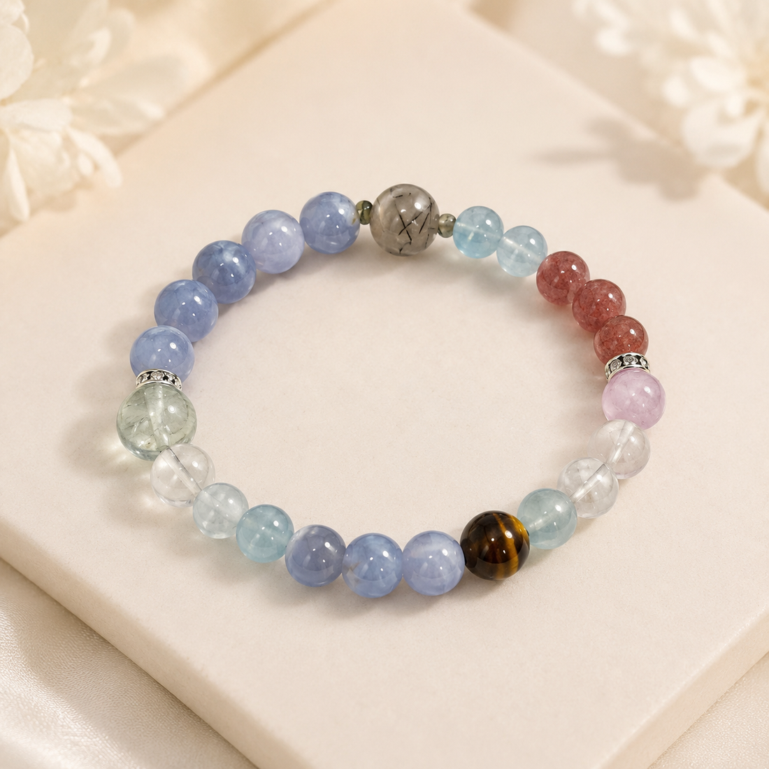 Custom Energy Bracelet | Intuitively Channeled Crystal Bracelet