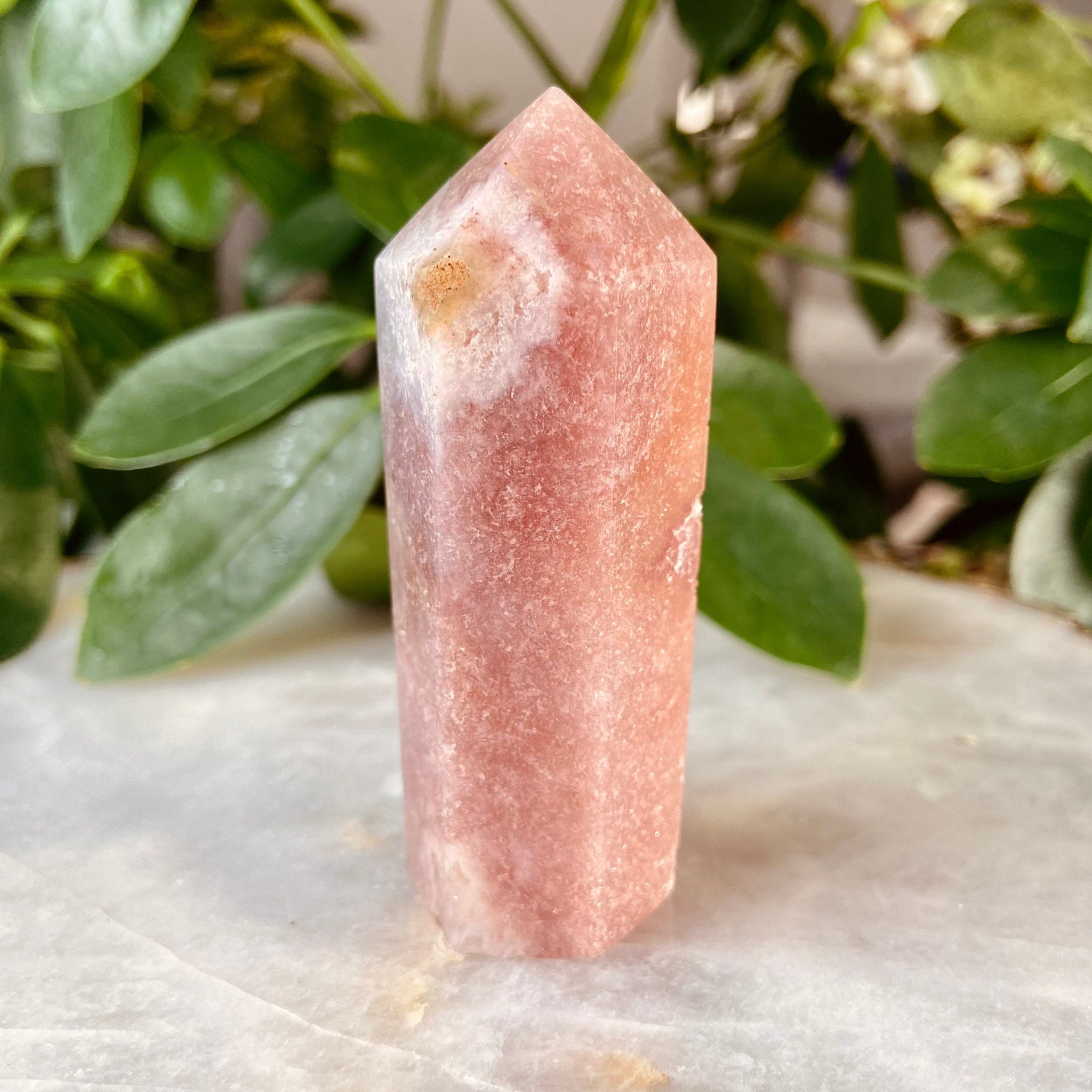 Grade AAA PINK AMETHYST Tower, Druzy Geode, Heart Chakra Healing,Meditation Crystal 73g
