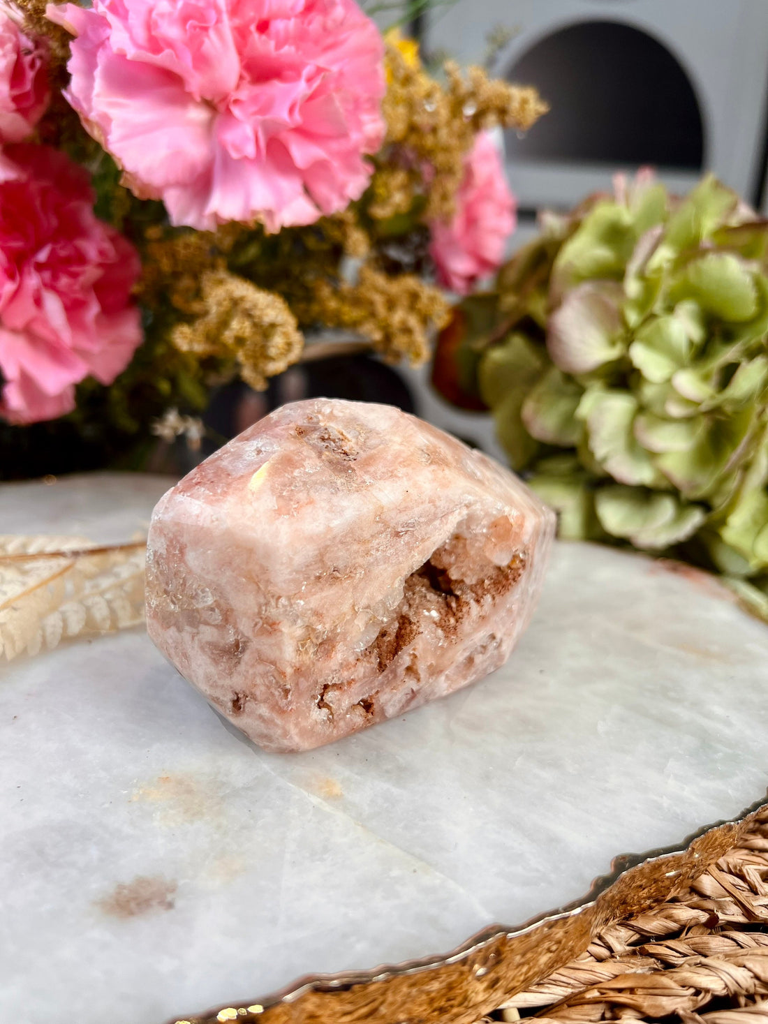 Grade AAA Pink Amethyst Geode Freeform from Argentina, Love and Harmony, Healing from Greif