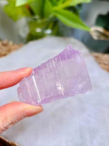 Natural GEM Grade Purple Pink Kunzite Specimen from Afghanistan Kunar Dara e Peach Valley, Gemstone Collector Piece 54g