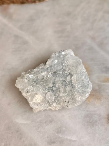77g Grade AA Natural Apophyllite Crystal Specimen from India, Crystal Healing Home Decor