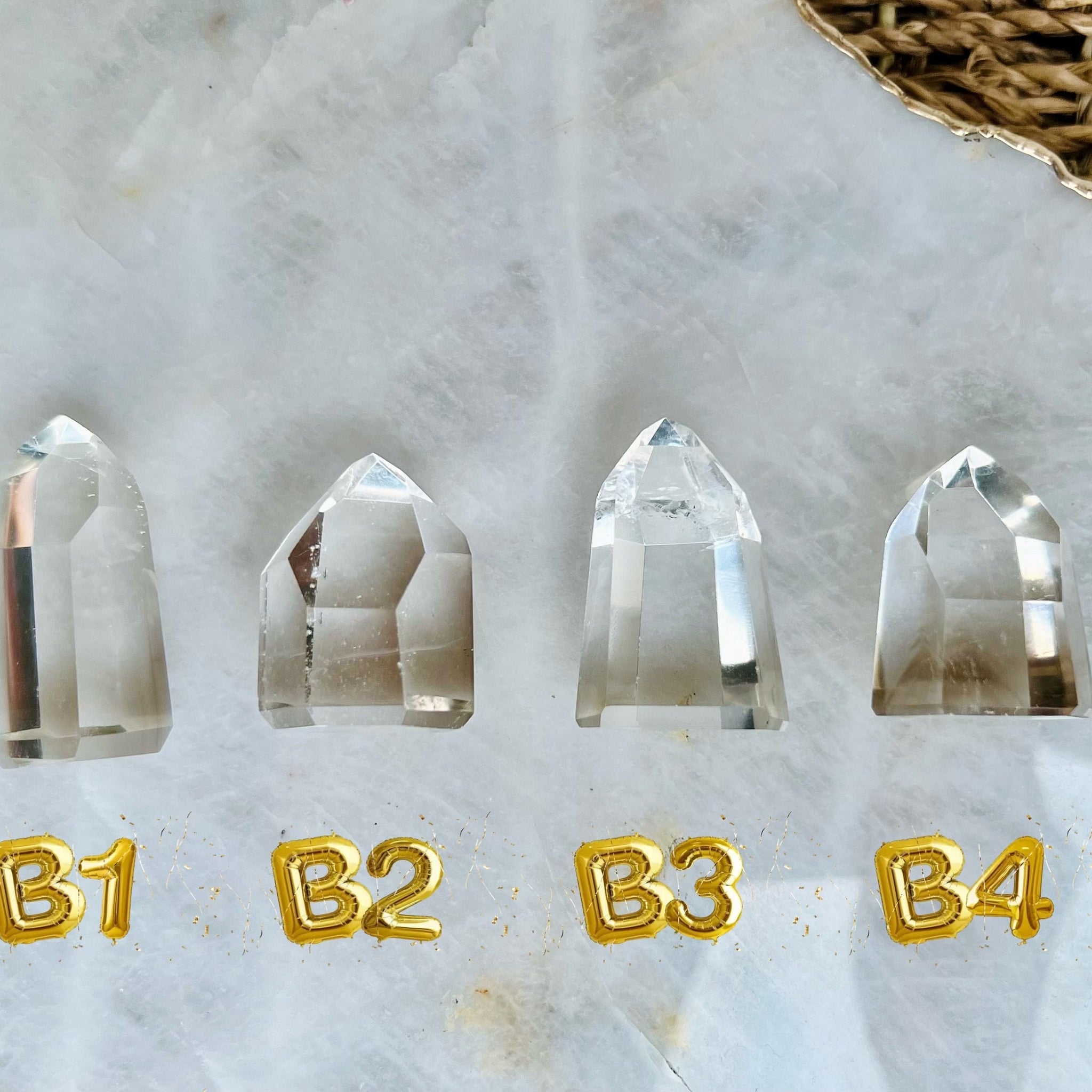 Grade AAA Natural Quartz Towers , Clear Quartz Point, Master Healing Crystal Home Decor, Perfect for Energy Grids