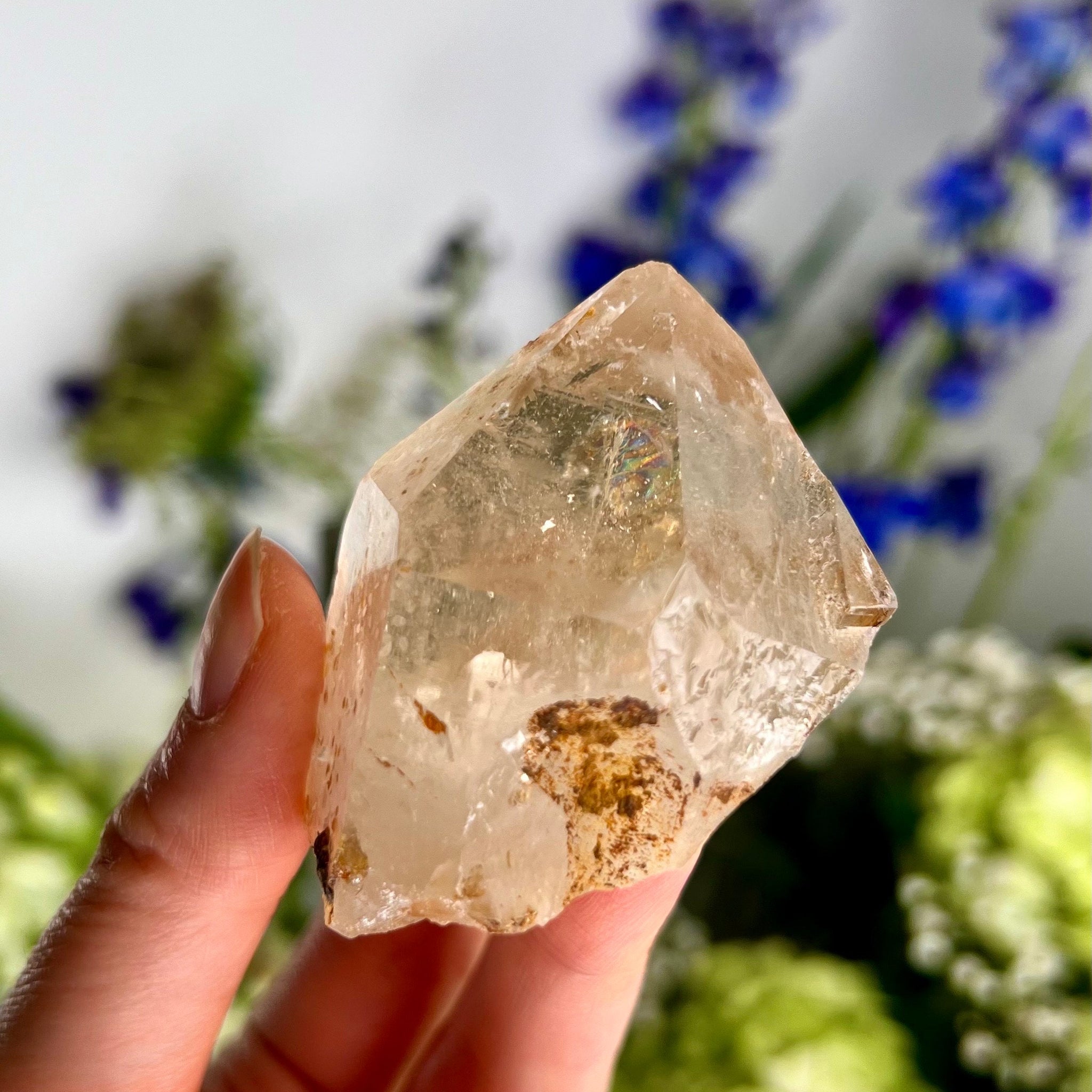 Grade AA+ Natural Golden Citrine Cathedral Point - Super Extra Quality, CCH17, 71g