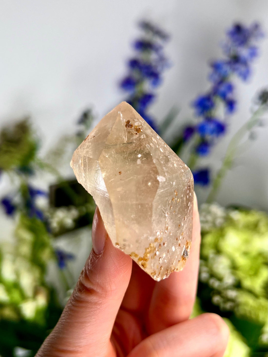 Grade AA+ Natural Golden Citrine Cathedral Point - Super Extra Quality, CCH17, 71g
