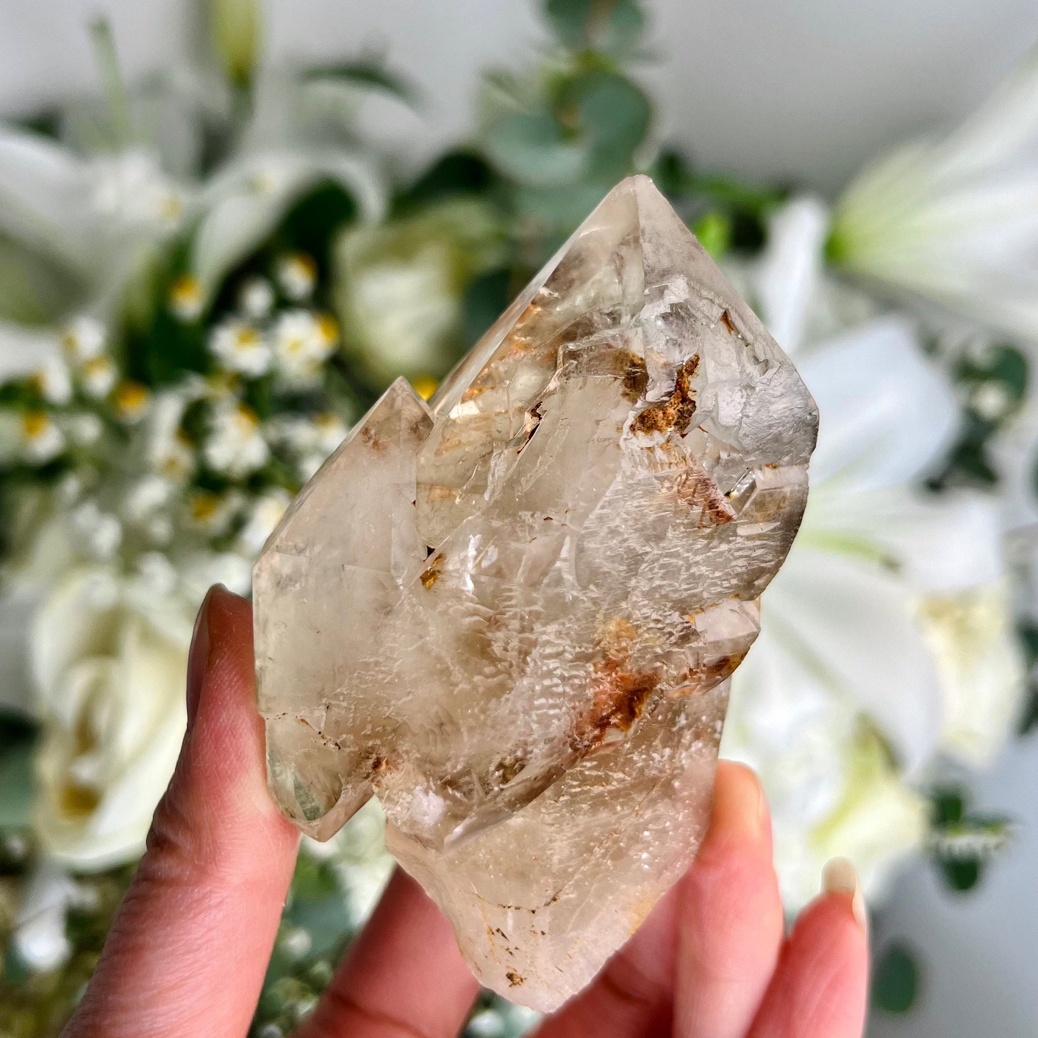 Grade AAA Natural Adaptogenic BG3 Citrine Scepter Specimen - A Marvel of Ancient Energy and Modern Resilience from Piaui, Brazil ACC04, 198g