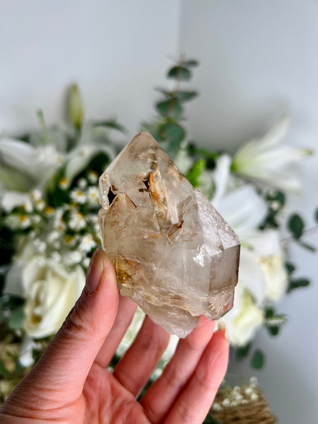 Grade AAA Natural Adaptogenic BG3 Citrine Scepter Specimen - A Marvel of Ancient Energy and Modern Resilience from Piaui, Brazil ACC04, 198g